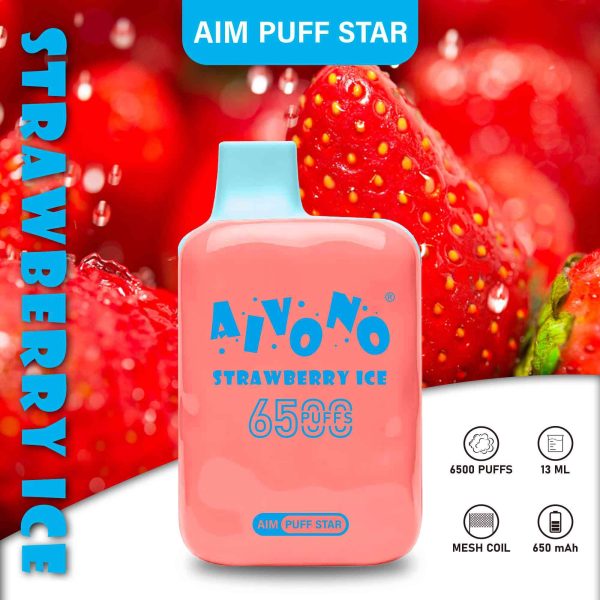 AIM PUFFSTAR 6500 PUFFS - Image 2